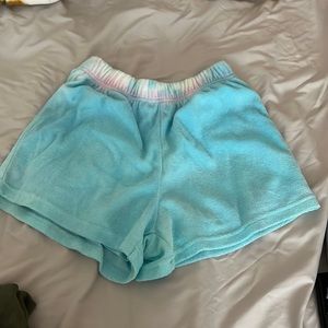Blue dad shorts